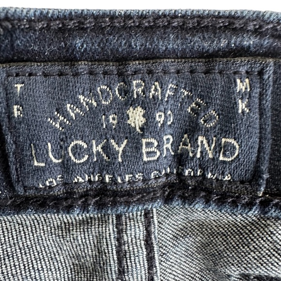 LUCKY BRAND Dark Wash Pencil Capri Jeans Size 10/30 - Picture 13 of 16